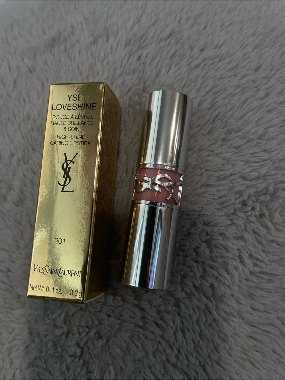 Yves Saint Laurent Loveshine Lip Oil Stick — Peachy Nude